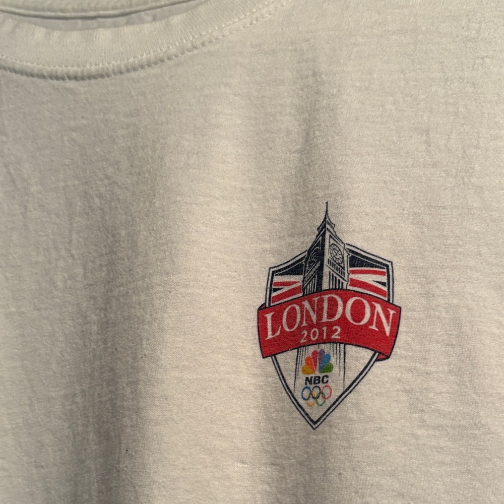 London 2012 White T-Shirt size large.
